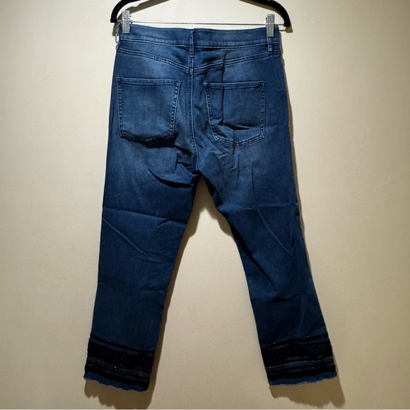 Ann Taylor Factory Stitched Hem Jeans - Picture 9 of 12